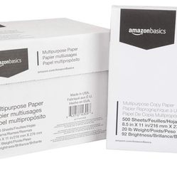 AmazonBasics Multipurpose Copy Printer Paper