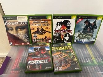 6 Xbox original games (prices in description)