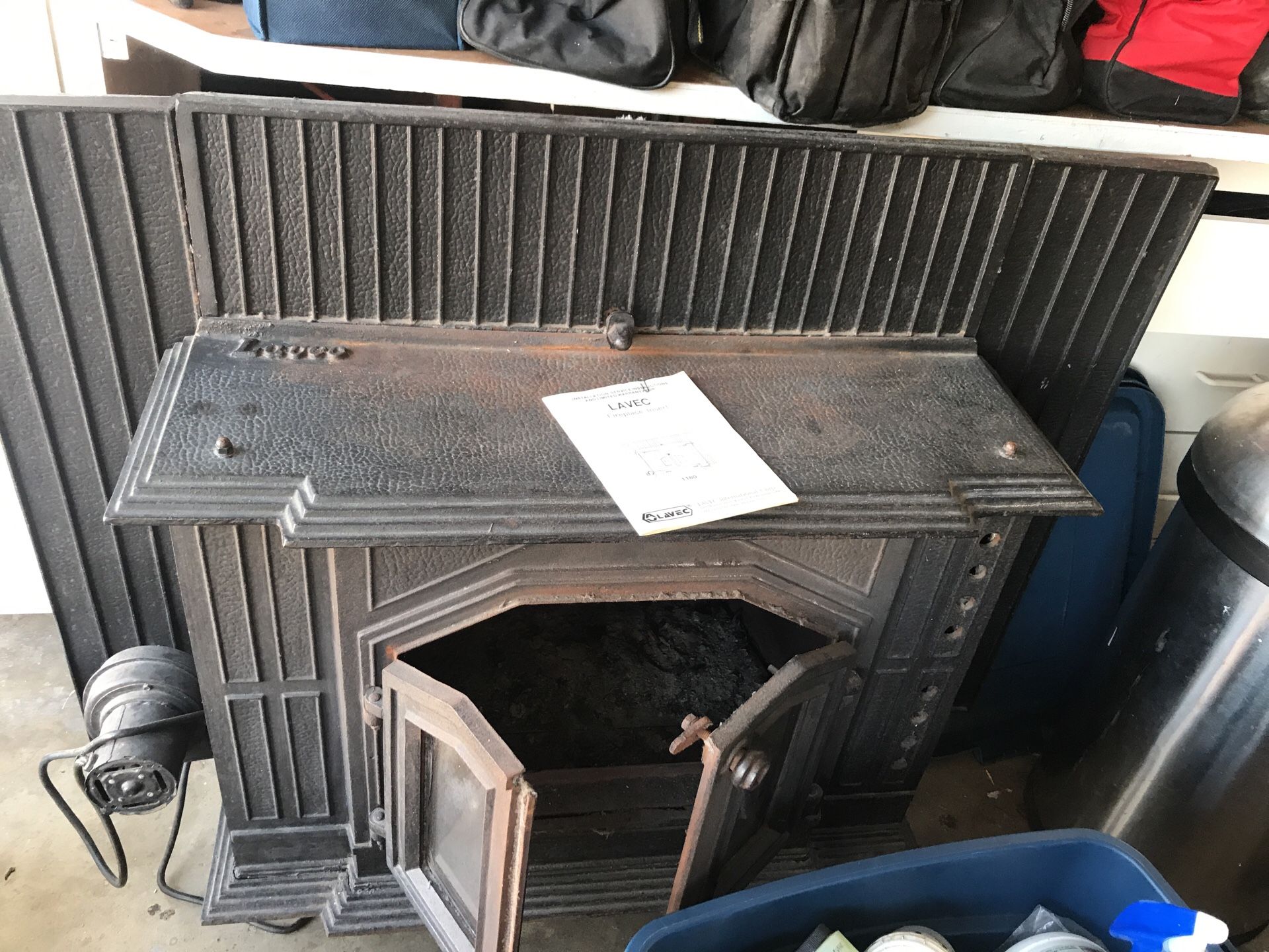 Lavec Fireplace Insert Cast Iron