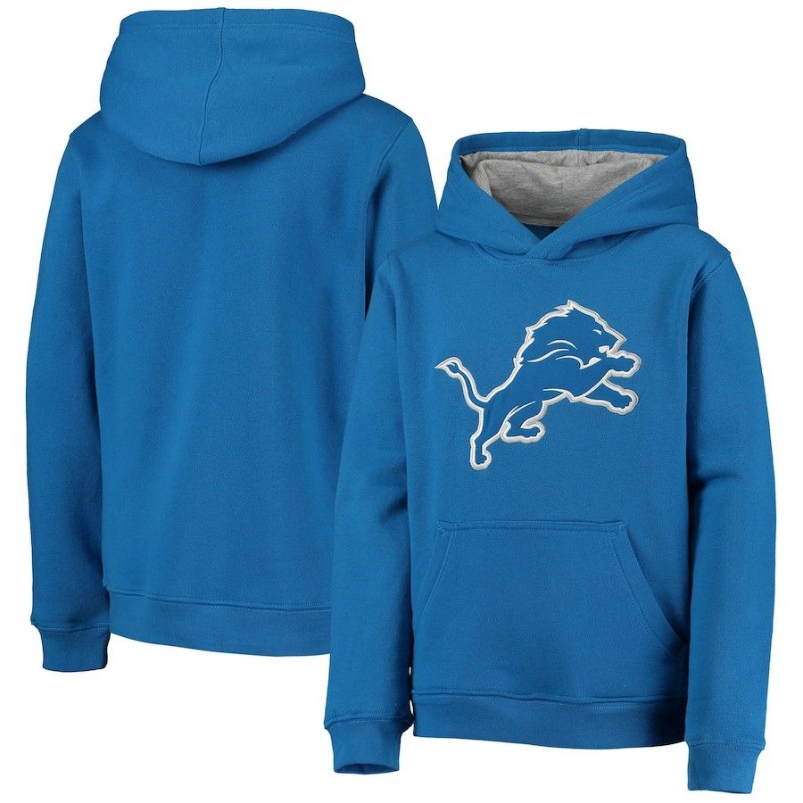 Men's XL Detroit Lions Victory Chenille Pullover Hoodie