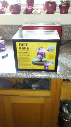 Riff raff sculpture