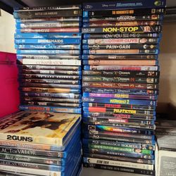 100+ Blu-Ray Movies FOR SALE