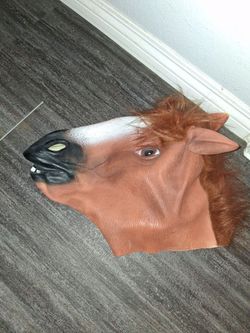 Rubber donkey mask $1 Cypress