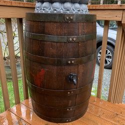 Two Beautiful Wine Barrels