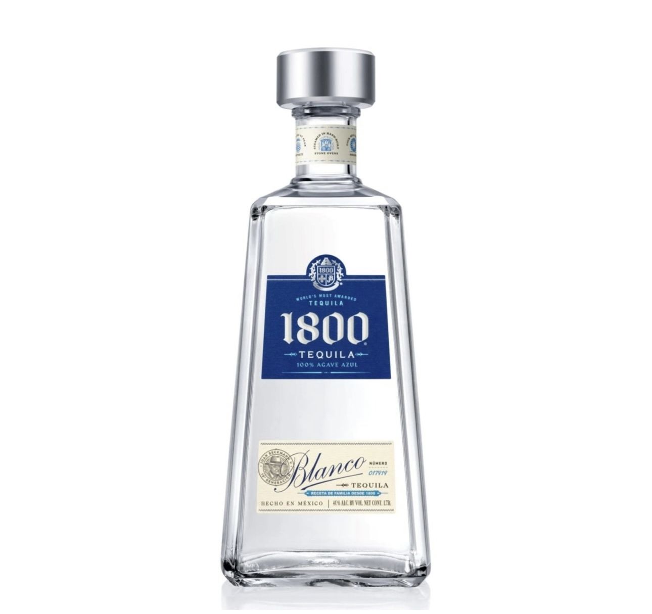 ISO 1800 Bottles With Silver Top