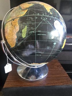 Weber Costello 1950 Black Ocean Globe