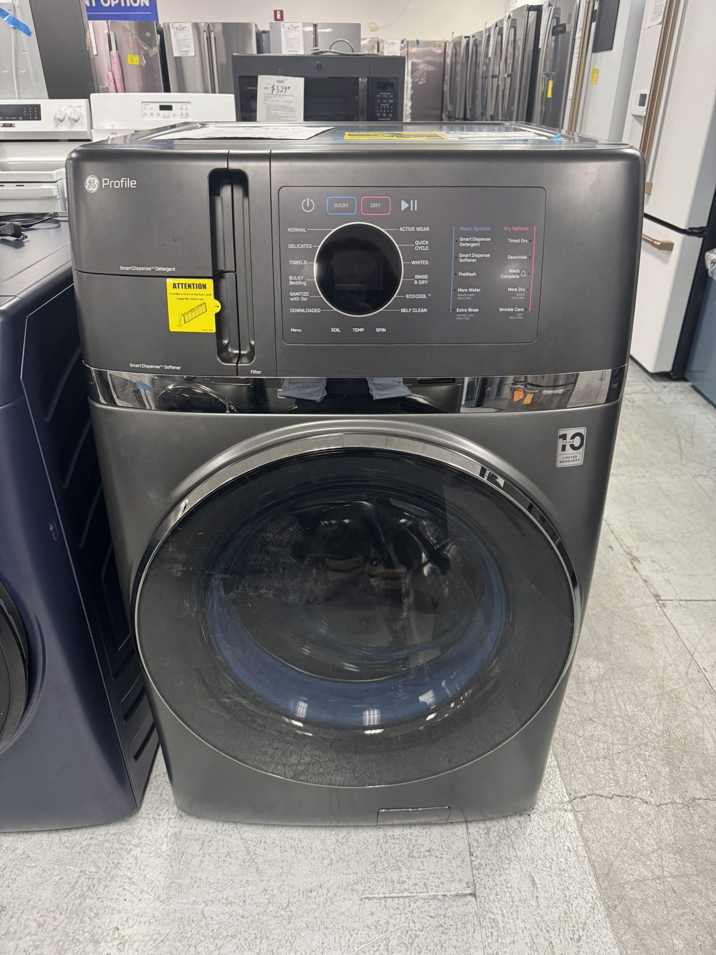 GE Profile Washer And Dryer Combo