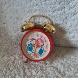Vintage Disney Ariel Clock