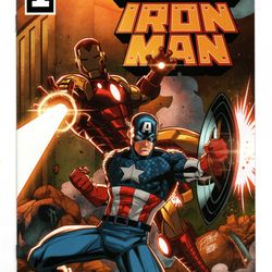 CAPTAIN AMERICA/IRON MAN #01 (2022) RON LIM | WALMART TRADE DRESS