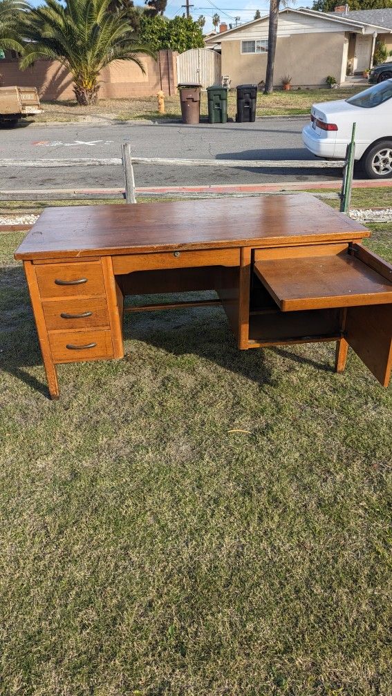 Solid Wood Desk