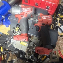 Milwaukee Impact 3/8 And 1/2