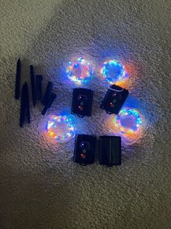 Solar lights missing one stand