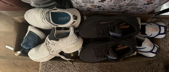 Box of Assorted Shoes