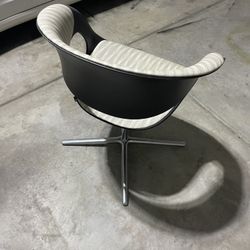 Two Office chair with a swivel base