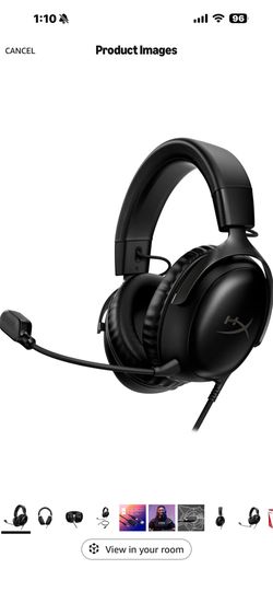 HyperX Cloud III – Wired Gaming Headset, PC, PS5, Xbox Series X|S