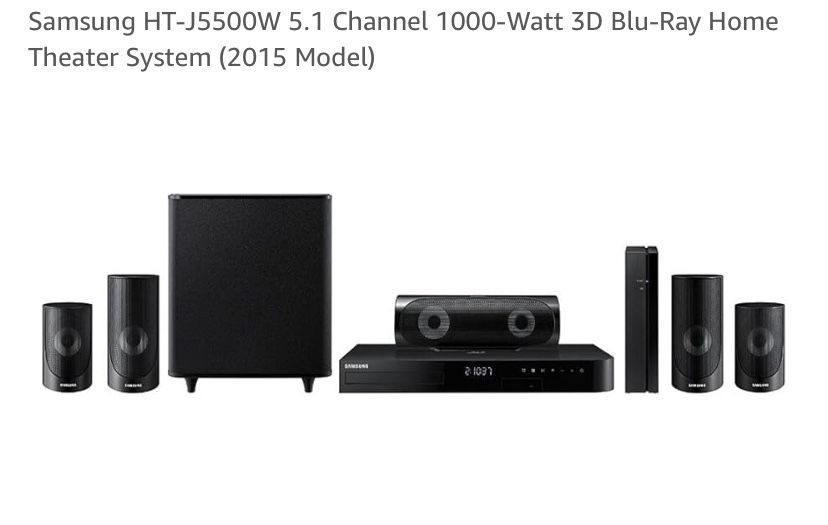 Samsung Home, Theater, System, 2015 Model