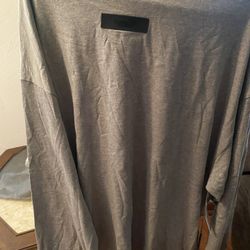 Essentials Fear  Of God Grey Light Sweatshirt