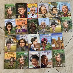 Who is? What is? Books 22 pick up Coral Springs 33071