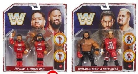WWE Mattel retro figures bloodline 4 pack brand new with box