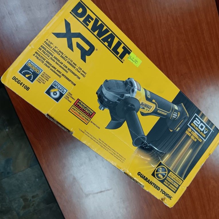 Dewalt New Grinder XR Brushless