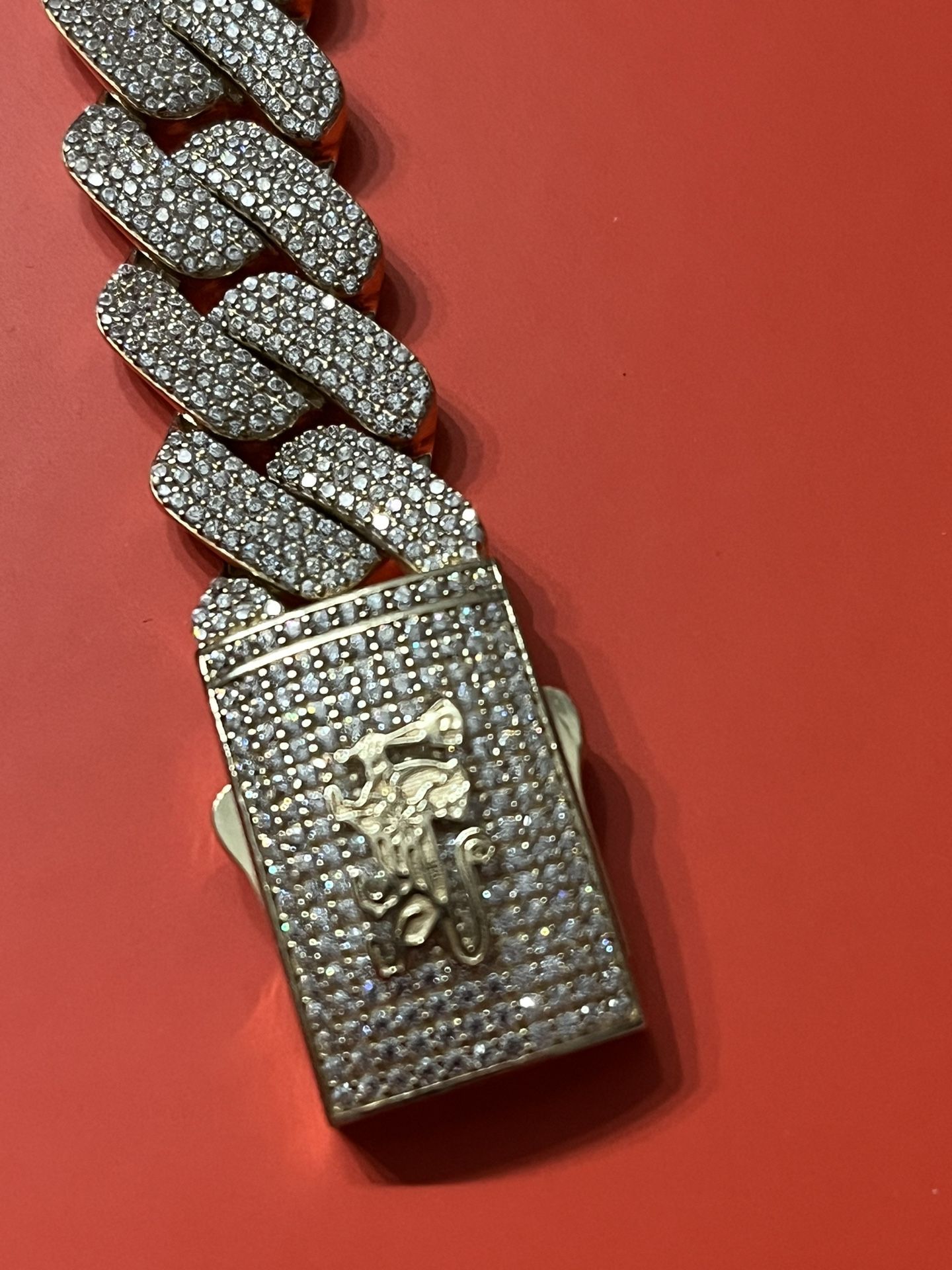 Brand New 10k Hollow Cuban Link Bracelet