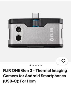 FLIR ONE Gen 3 Thermal Camera USB-C
