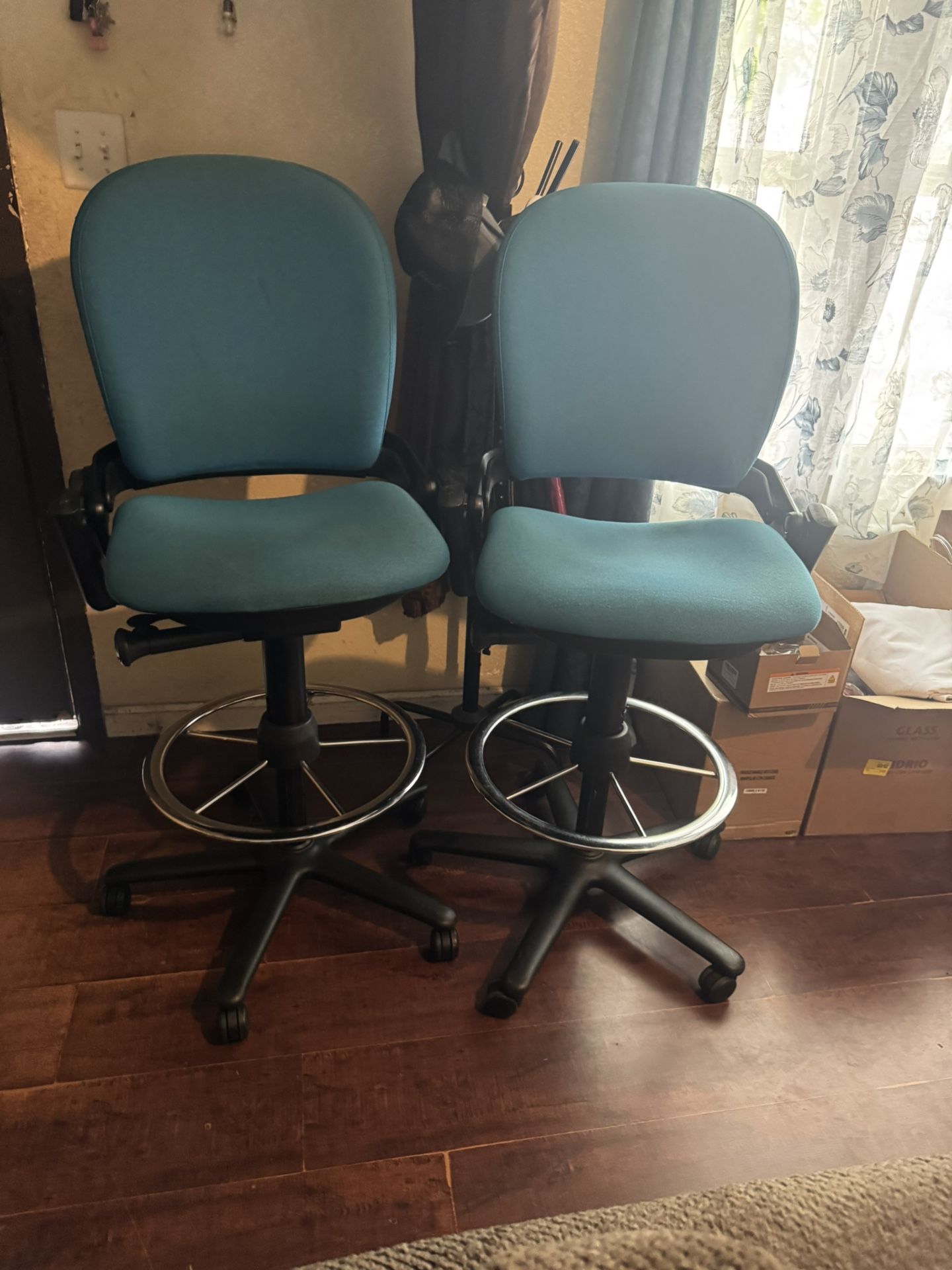 Steelcase High Desk Top Chairs Price Is For Both 