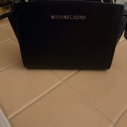 Michael Kors Mini Navy Crossbody 