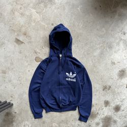 Vintage Adidas Zip-Up Hoodie