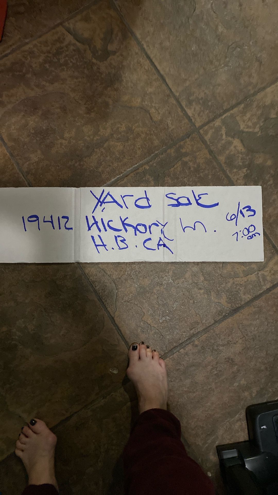 Yard Sale