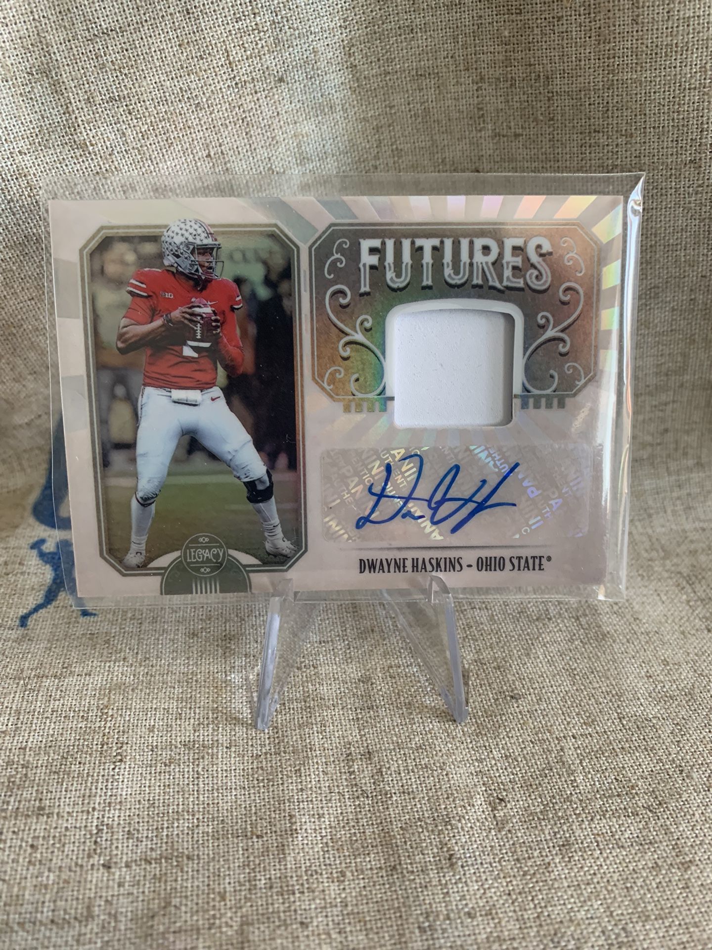 Dwayne Haskins 2019 Panini Rookie Patch Autograph RPA Certified Football Card