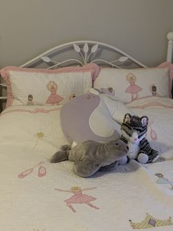 Full Size Headboard, Frame, Mattress And Box spring 