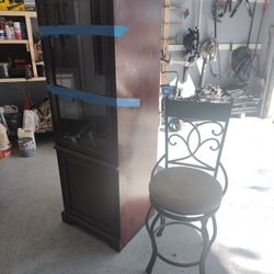 Stereo Cabinet And Chair