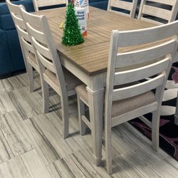 GORGEOUS JESSICA DINING TABLE SET!$499!*BLACK FRIDAY SALE*SAME DAY DELIVERY*NO CREDIT NEEDED*EASY FINANCING*