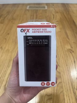 QFX POCKET SIZE AM/FM/SW RADIO