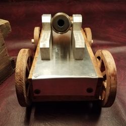50 Calibre Bronze Cannon with Assesories And Case 