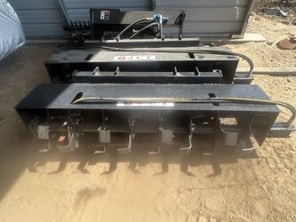 New 72” Skid Steer Rototiller Attachment