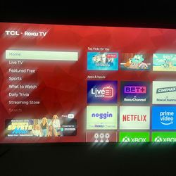 TCL 32” Class HD Smart LED TV 