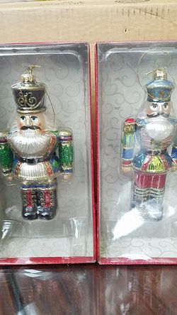 Glass blown nutcracker prince