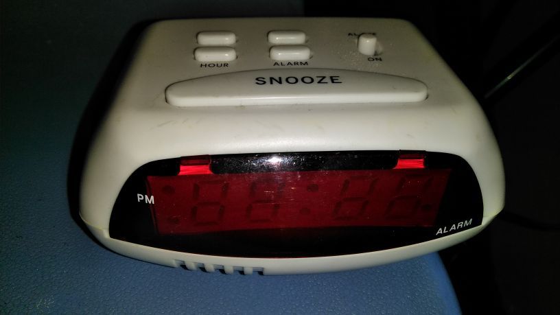 Small alarm clock