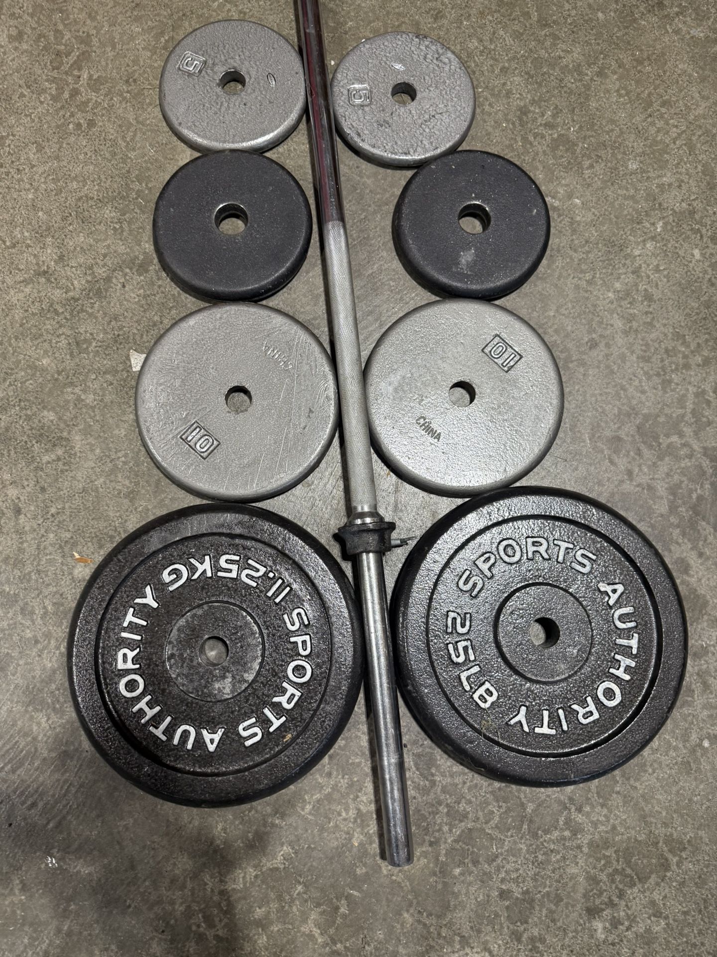 Weights Bar Set