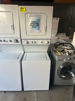 24 WIDE WHITE WHIRLPOOL GAS STACKABLE