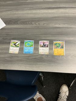 Pokemon Severe Miscut Lot (2 with printing dots)