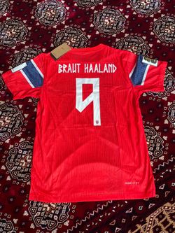 Haaland World Cup jersey (Norway kit)