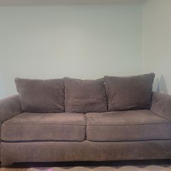 Set Of Two Matching Full Size Sofas Couches