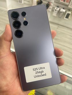S25 ultra unlocked. Cash or $50 down w approval
