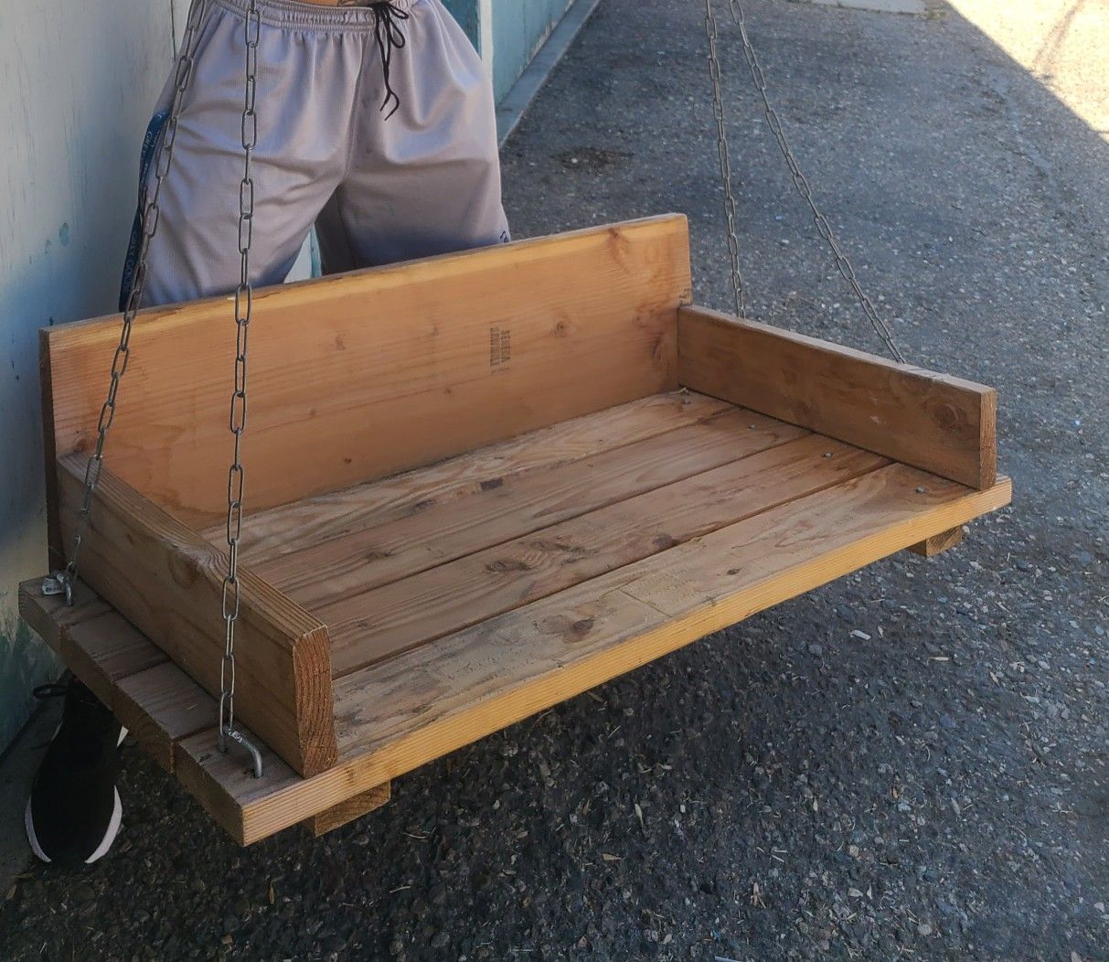 Sturdy Wood Tree swing