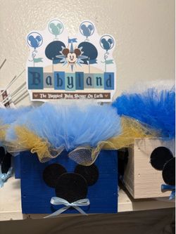 Mickey table centerpiece