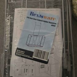 bextsware 2pk over door cabinet holder organizer