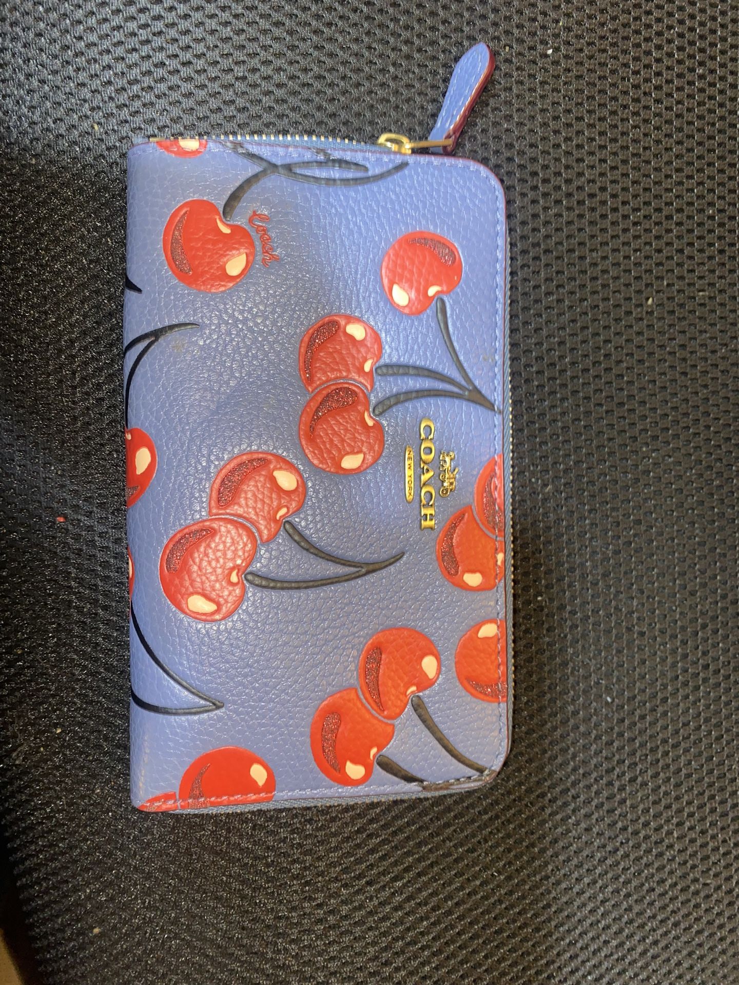 Seasonal Cherry Coach Wallet 